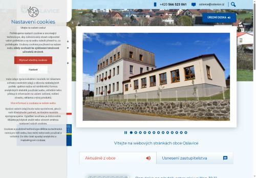 Zobrazit webové stránky Obecní úřad Oslavice