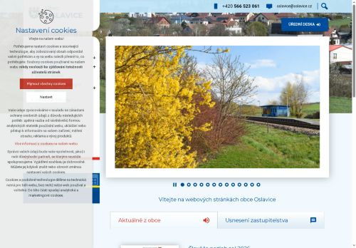 Zobrazit webové stránky Obecní úřad Oslavice