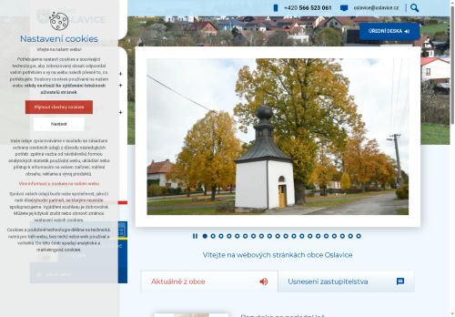 Zobrazit webové stránky Obecní úřad Oslavice