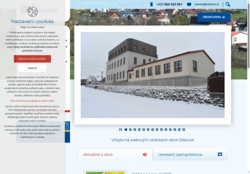 Zobrazit webové stránky Obecní úřad Oslavice