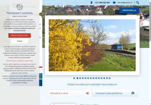 Zobrazit webové stránky Obecní úřad Oslavice
