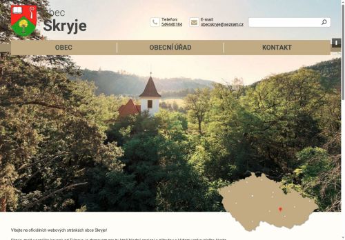 Zobrazit webové stránky Obecní úřad Skryje