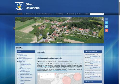 Zobrazit webové stránky Obecní úřad Oslavička