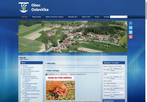 Zobrazit webové stránky Obecní úřad Oslavička