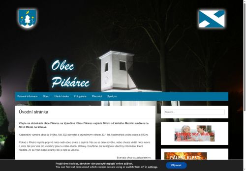 Zobrazit webové stránky Obecní úřad Pikárec