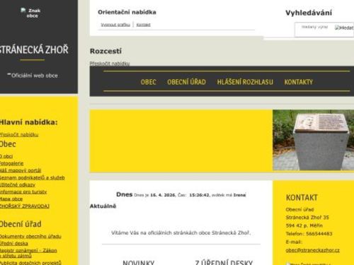 Obecní úřad Stránecká Zhoř