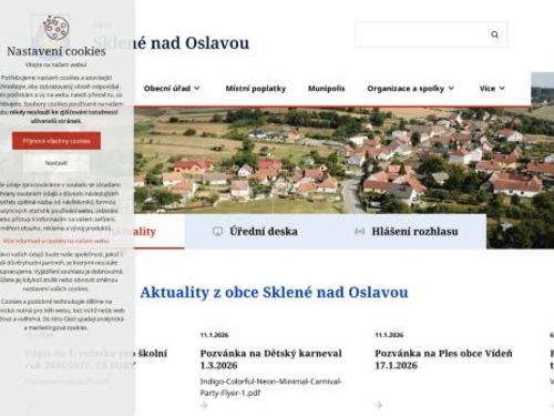 Obecní úřad Sklené nad Oslavou