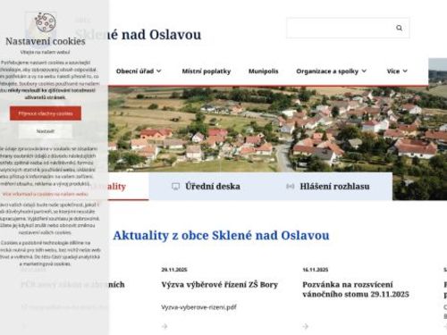 Obecní úřad Sklené nad Oslavou