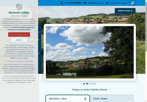 Zobrazit webové stránky Obecní úřad Zadní Zhořec