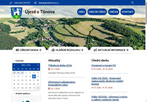 Zobrazit webové stránky Obecní úřad Újezd u Tišnova