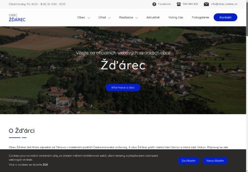 Zobrazit webové stránky Obecní úřad Žďárec