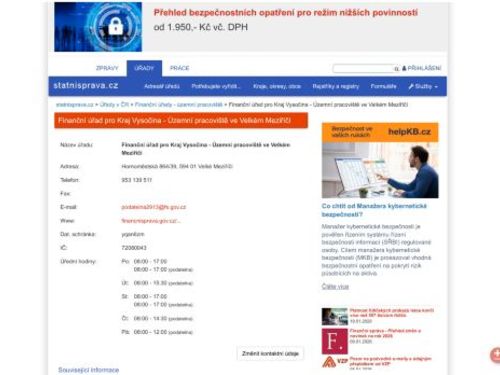 Finanční úřad Velké Meziříčí