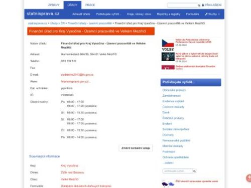 Finanční úřad Velké Meziříčí