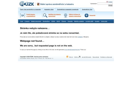 Zobrazit webové stránky Katastrální pracoviště Velké Meziříčí