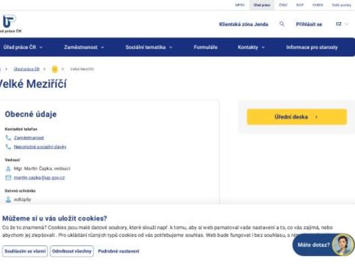 Úřad práce Velká Bíteš