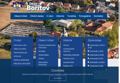 Zobrazit webové stránky Obecní úřad Bořitov