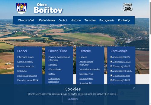 Zobrazit webové stránky Obecní úřad Bořitov