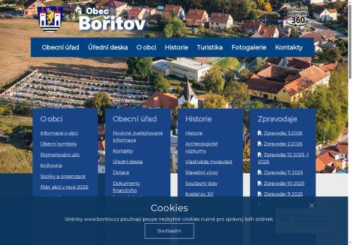 Zobrazit webové stránky Obecní úřad Bořitov