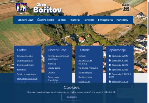 Zobrazit webové stránky Obecní úřad Bořitov