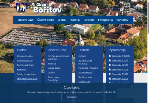 Zobrazit webové stránky Obecní úřad Bořitov