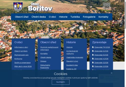 Zobrazit webové stránky Obecní úřad Bořitov