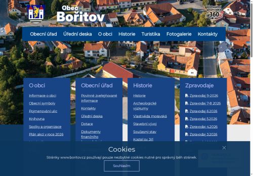 Zobrazit webové stránky Obecní úřad Bořitov