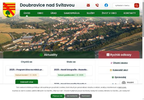 Zobrazit webové stránky Úřad městyse Doubravice nad Svitavou