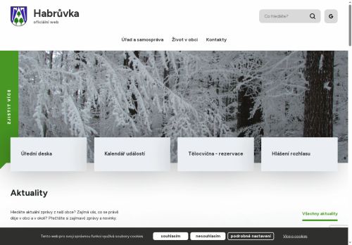 Zobrazit webové stránky Obecní úřad Habrůvka