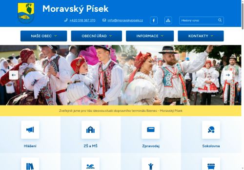 Zobrazit webové stránky Obecní úřad Moravský Písek