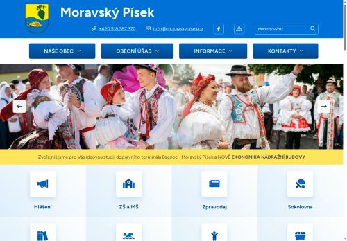 Zobrazit webové stránky Obecní úřad Moravský Písek