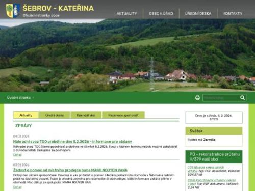 Obecní úřad Šebrov-Kateřina