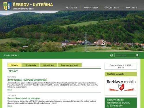 Obecní úřad Šebrov-Kateřina