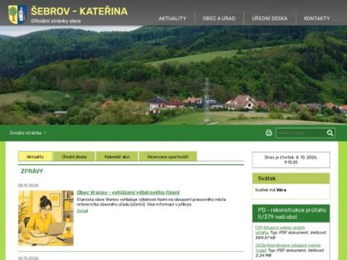 Obecní úřad Šebrov-Kateřina
