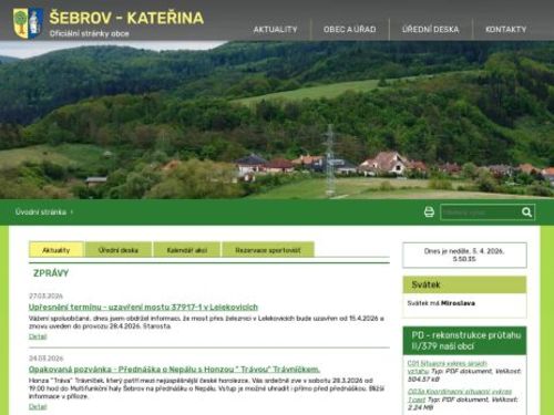 Obecní úřad Šebrov-Kateřina