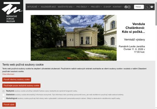 Moravské zemské muzeum nabízí práci na pozici IT specialista pro digitální technologie a expozice v obci Brno