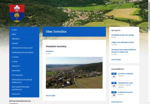 Zobrazit webové stránky Obecní úřad Svinošice