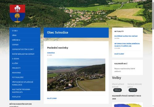Zobrazit webové stránky Obecní úřad Svinošice