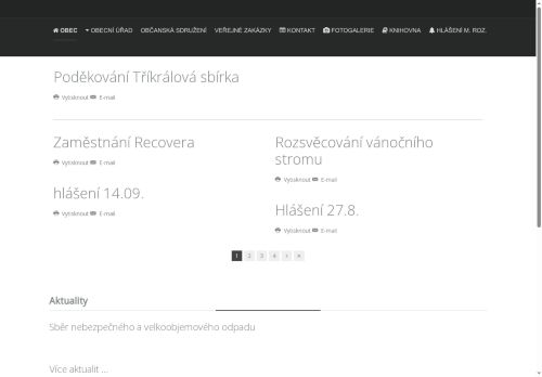 Zobrazit webové stránky Obecní úřad Kulířov