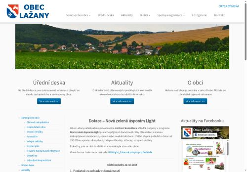 Zobrazit webové stránky Obecní úřad Lažany