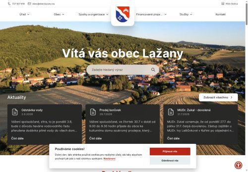 Zobrazit webové stránky Obecní úřad Lažany