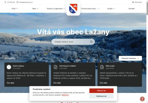 Zobrazit webové stránky Obecní úřad Lažany