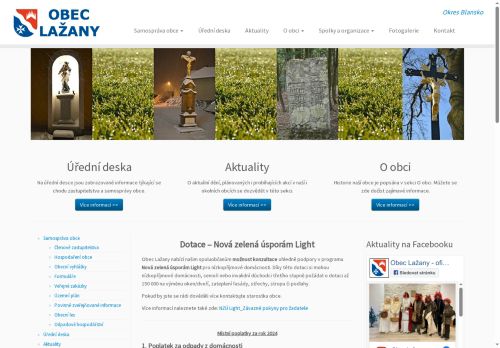 Zobrazit webové stránky Obecní úřad Lažany