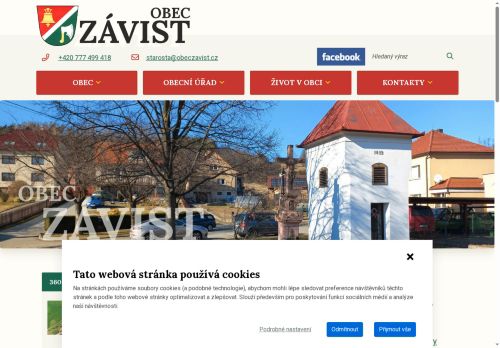 Zobrazit webové stránky Obecní úřad Závist
