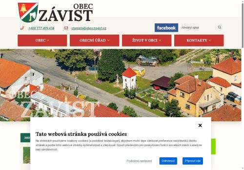 Zobrazit webové stránky Obecní úřad Závist