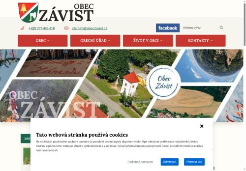 Zobrazit webové stránky Obecní úřad Závist
