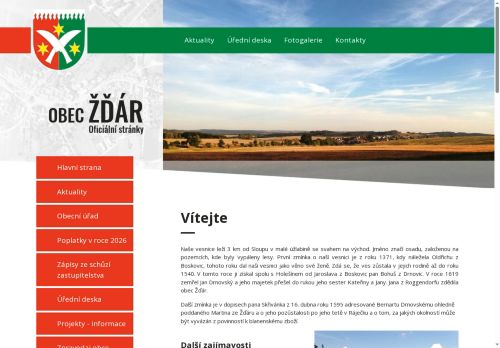 Zobrazit webové stránky Obecní úřad Žďár
