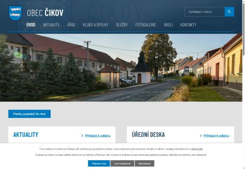 Zobrazit webové stránky Obecní úřad Čikov
