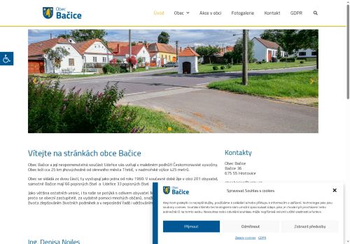 Zobrazit webové stránky Obecní úřad Bačice