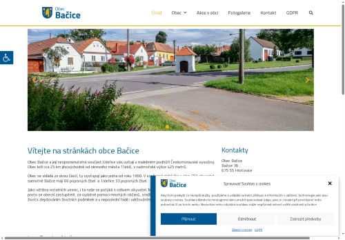 Zobrazit webové stránky Obecní úřad Bačice