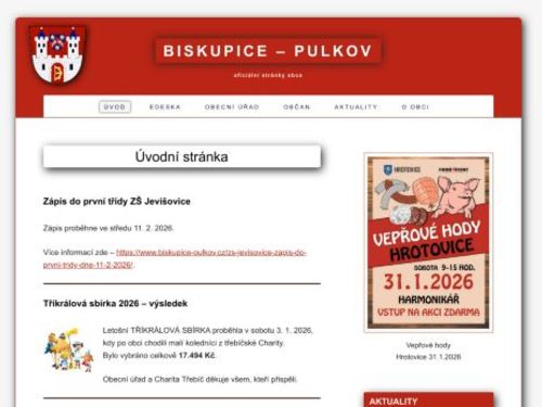 Obecní úřad Biskupice-Pulkov